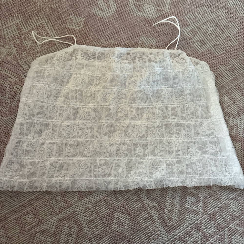White Lace Top